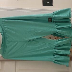 Matilda Jane Aqua Ruffle Pants